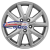 17'' 5x114,3 ET39 D60,1 7,0J Khomen Wheels KHW1706 (RAV4) G-Silver