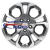 17'' 5x114,3 ET50 D66,1 6,5J Khomen Wheels KHW1711 (Arkana/Kaptur) Gray-FP