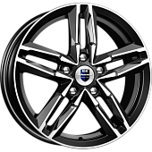 16'' 5x100 ET38 D57,1 6,0J КиК Sayan алмаз черный